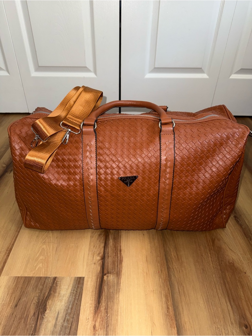 Prada duffel bag